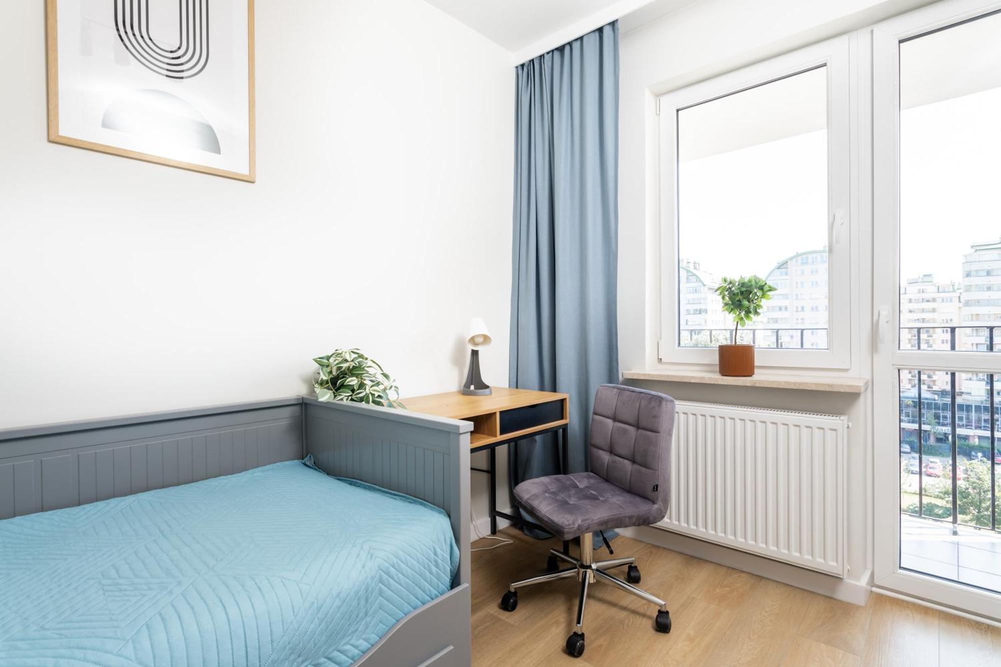 Blue Matcha Premium Apartment Okopowa Warsaw Ngoại thất bức ảnh